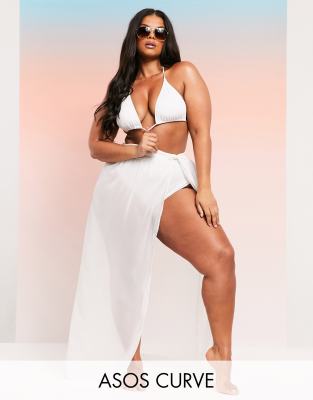 asos swim skirt