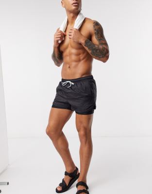 asos design swim shorts