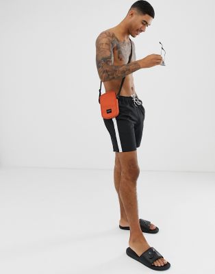 shorts with side stripe