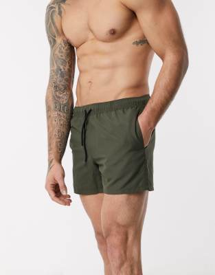 asos design swim shorts