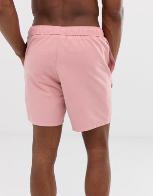 light pink swim trunks