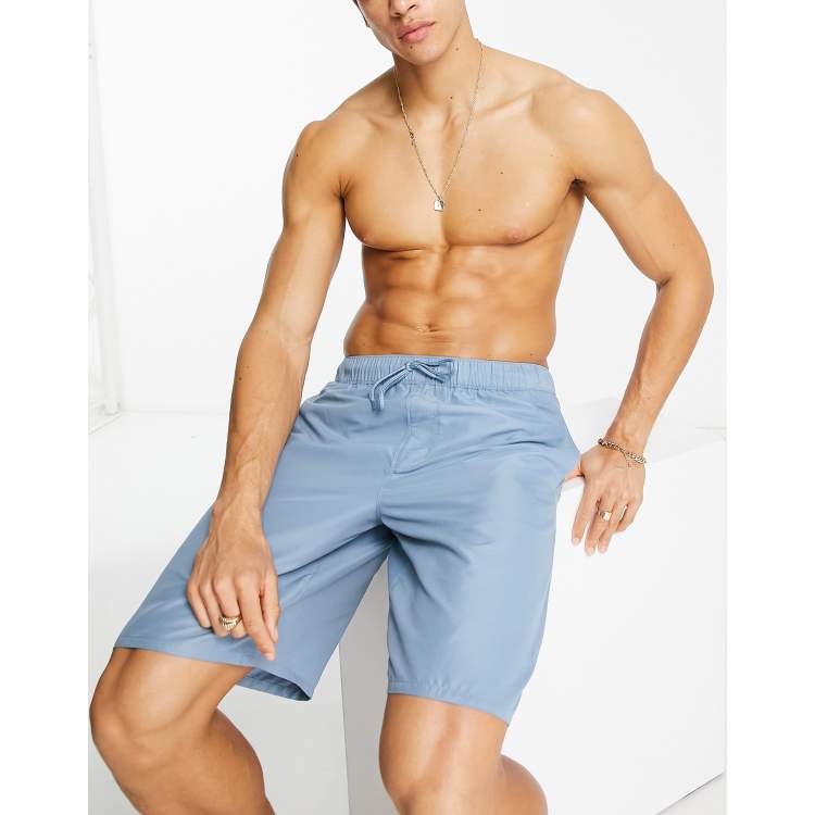 Long hot sale swim shorts