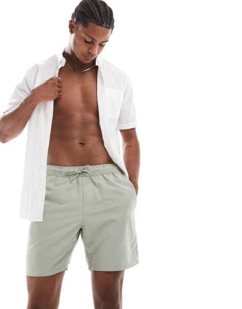 Men's Square Cut Swim Shorts: A Statement Style