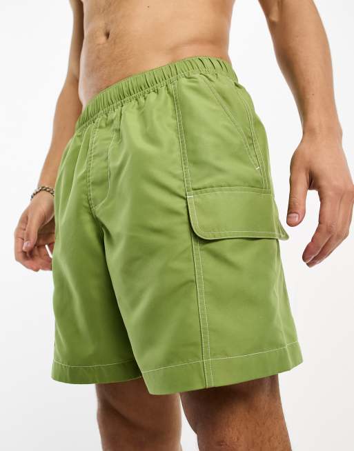 Swim trunks with on sale pockets