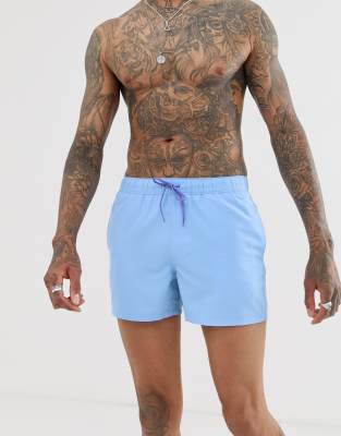 asos design swim shorts
