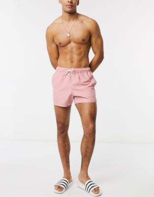 swim shorts pink