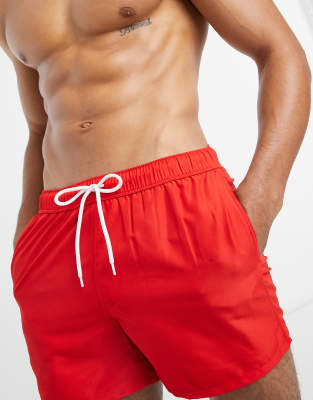 asos design swim shorts