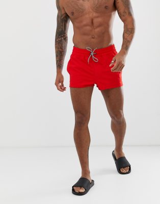 asos design swim shorts