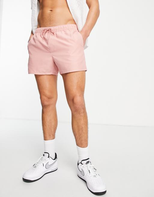 Light pink swim store trunks