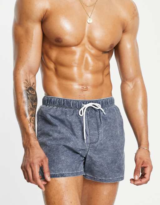 Acid clearance washed shorts