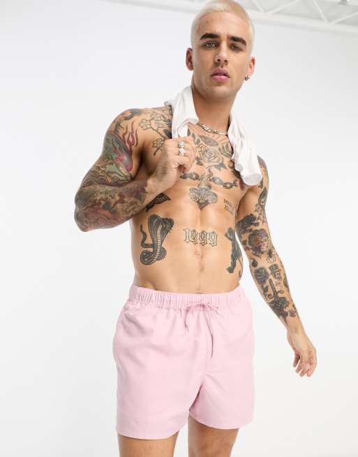 Asos cheap pink shorts