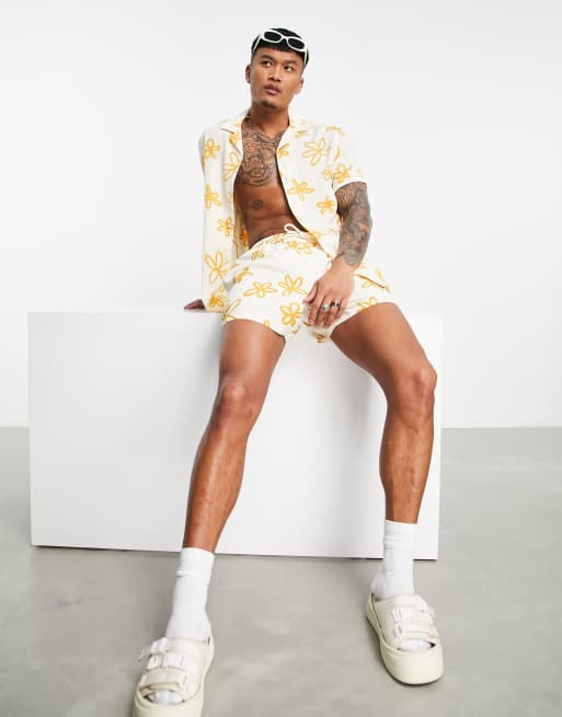 Asos design swim on sale shorts