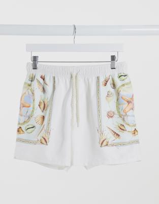 hugo boss swim shorts asos
