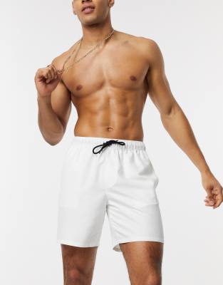 asos design swim shorts