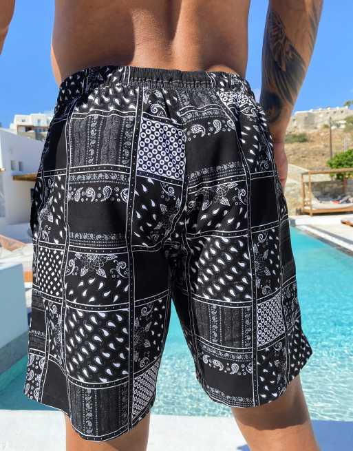 Bandana Board Swim Shorts - Ready to Wear