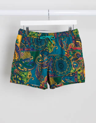 asos design swim shorts