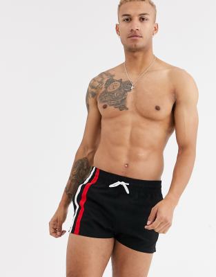 asos red shorts