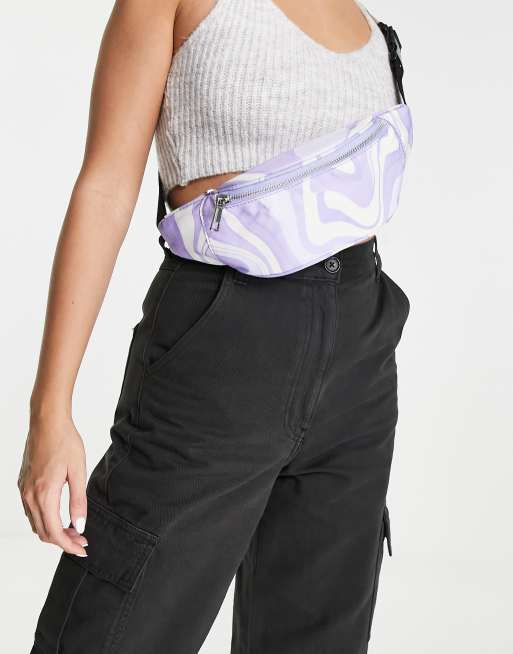 Lilac bum sales bag