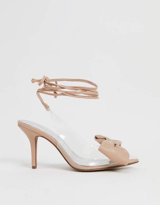 asos tan heels