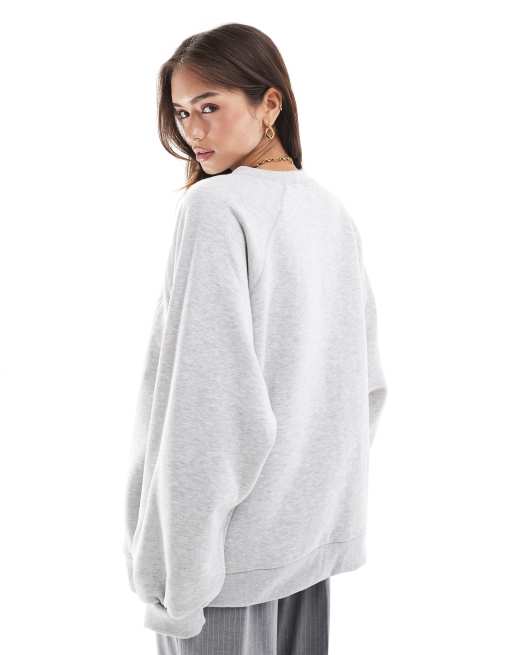 ASOS DESIGN – Szara melanżowa bluza z napisem „Copenhagen”, 4 z 4