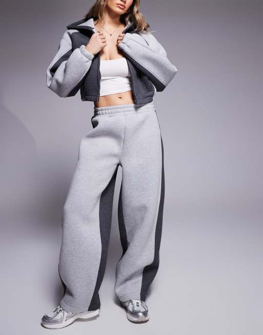 ASOS DESIGN – Szare joggersy w bloki kolorów, część zestawu, 3 z 5