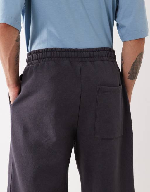 ASOS DESIGN – Szare jortsy oversize z dżerseju z zakładkami, 5 z 5