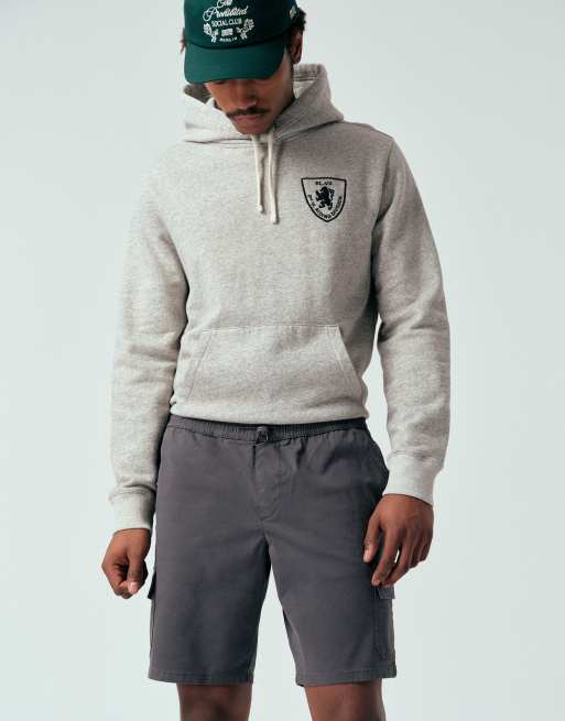 ASOS DESIGN – Szare szorty bojówki średniej długości, 2 z 5