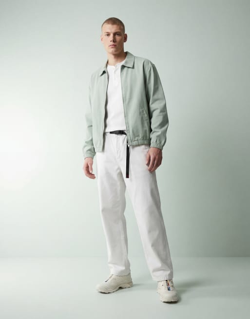 ASOS DESIGN – Szałwiowa bawełniana kurtka Harrington, 9 z 12