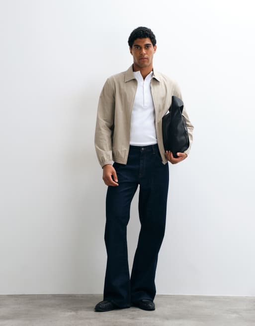 ASOS DESIGN szerokie jeansy flare w kolorze indygo, 3 z 5