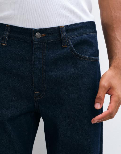ASOS DESIGN szerokie jeansy flare w kolorze indygo, 4 z 5
