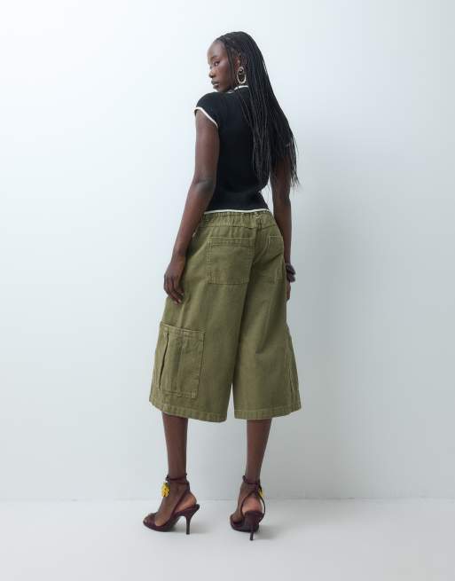 ASOS DESIGN szorty cargo w kolorze khaki, 3 z 5