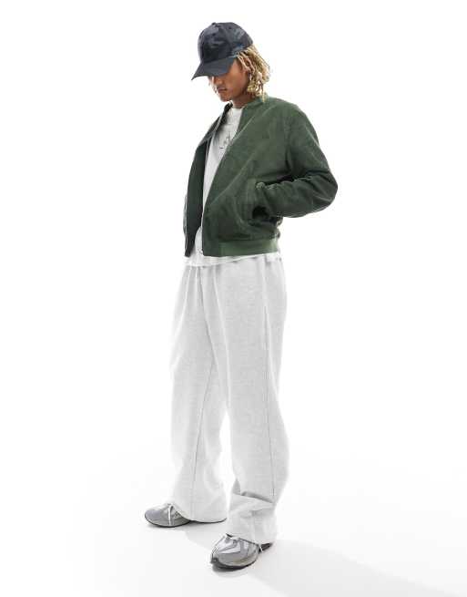 ASOS DESIGN – Sztruksowa kurtka bomberka w kolorze khaki, 2 z 4