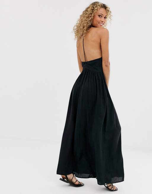 T back maxi clearance dress