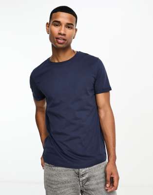 T-shirt Bleu Design Art Déco, Anvil, Taille M, Léger, Manches Courtes, Unisexe
