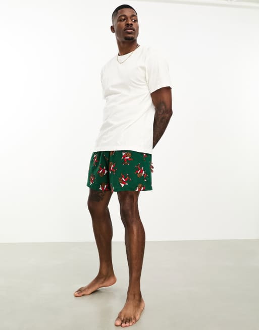 Mens t shirt best sale and shorts pyjama set