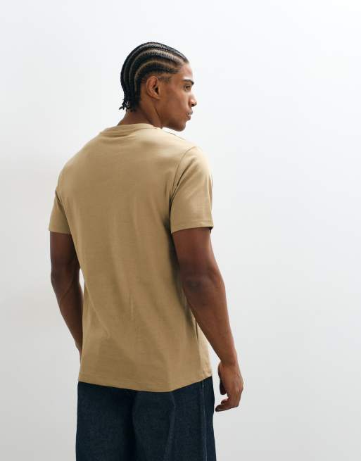 ASOS DESIGN T-Shirt aus schwerem Stoff mit Rundhalsausschnitt in Grün, 4 von 5