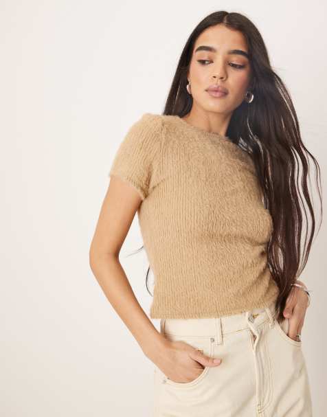 ASOS DESIGN - T-shirt baby soffice color latticello - view 1