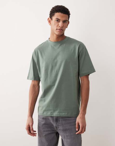 ASOS DESIGN - T-shirt basic comoda marrone scuro - view 1
