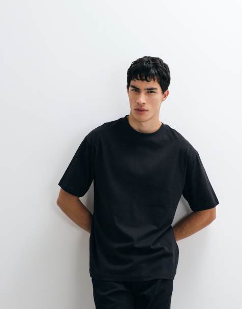 ASOS DESIGN - T-shirt basique décontracté - Noir - view 1