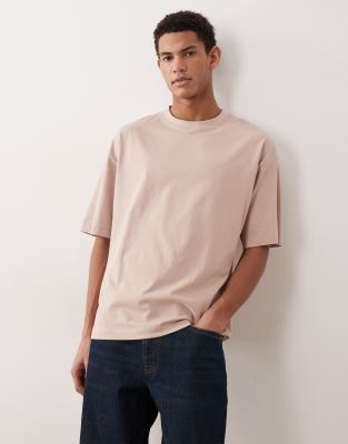 ASOS DESIGN - T-shirt basique oversize - Rose