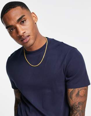 T-shirt blu navy a coste - ASOS DESIGN T-shirt donna  - immagine1