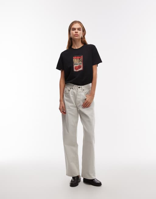 ASOS DESIGN - T-shirt classique avec imprimé boîte d'allumettes et dés - Noir, 2 de 4