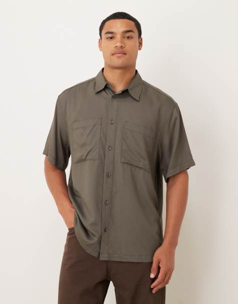 ASOS DESIGN - T-shirt comoda marrone - view 1