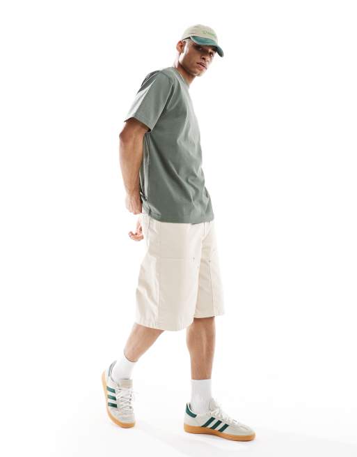 ASOS DESIGN - T-shirt comoda pesante kaki  , 4 di 4