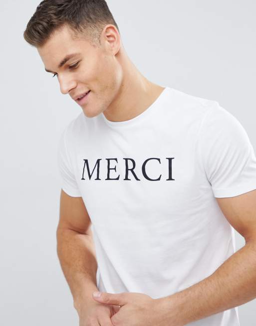 ASOS DESIGN - T-shirt con scritta 