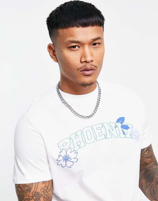 ASOS DESIGN - T-shirt con scritta 