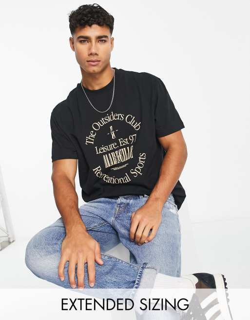 ASOS DESIGN - T-shirt con stampa 