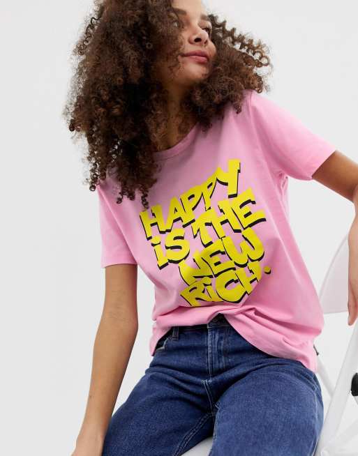 Asos Design T Shirt Con Stampa Pop Stile Poster Asos