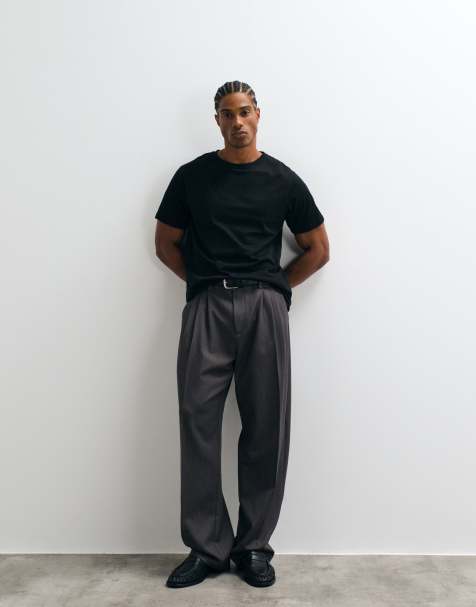 ASOS DESIGN - T-shirt coupe classique en coton SUPIMA de qualité supérieure - Noir - view 1