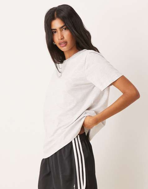 ASOS DESIGN - T-shirt coupe classique - Givre chiné - view 1